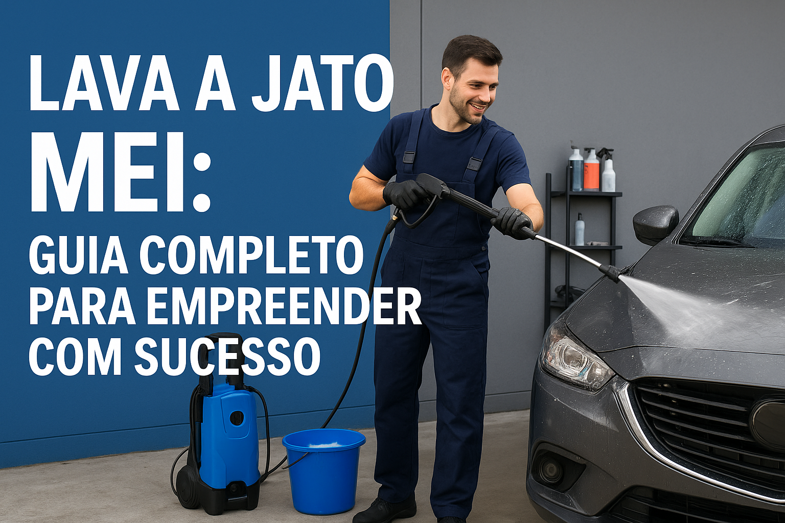 Como abrir um lava a jato como MEI: guia completo para começar o seu negócio